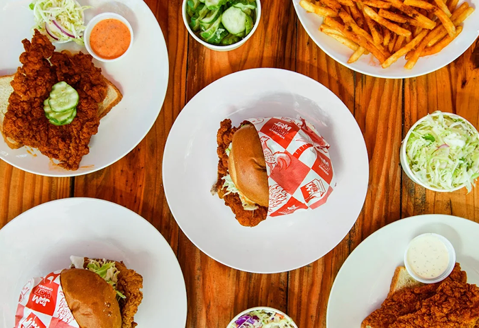 Kai preparing artisan jams in San Diego kitchen